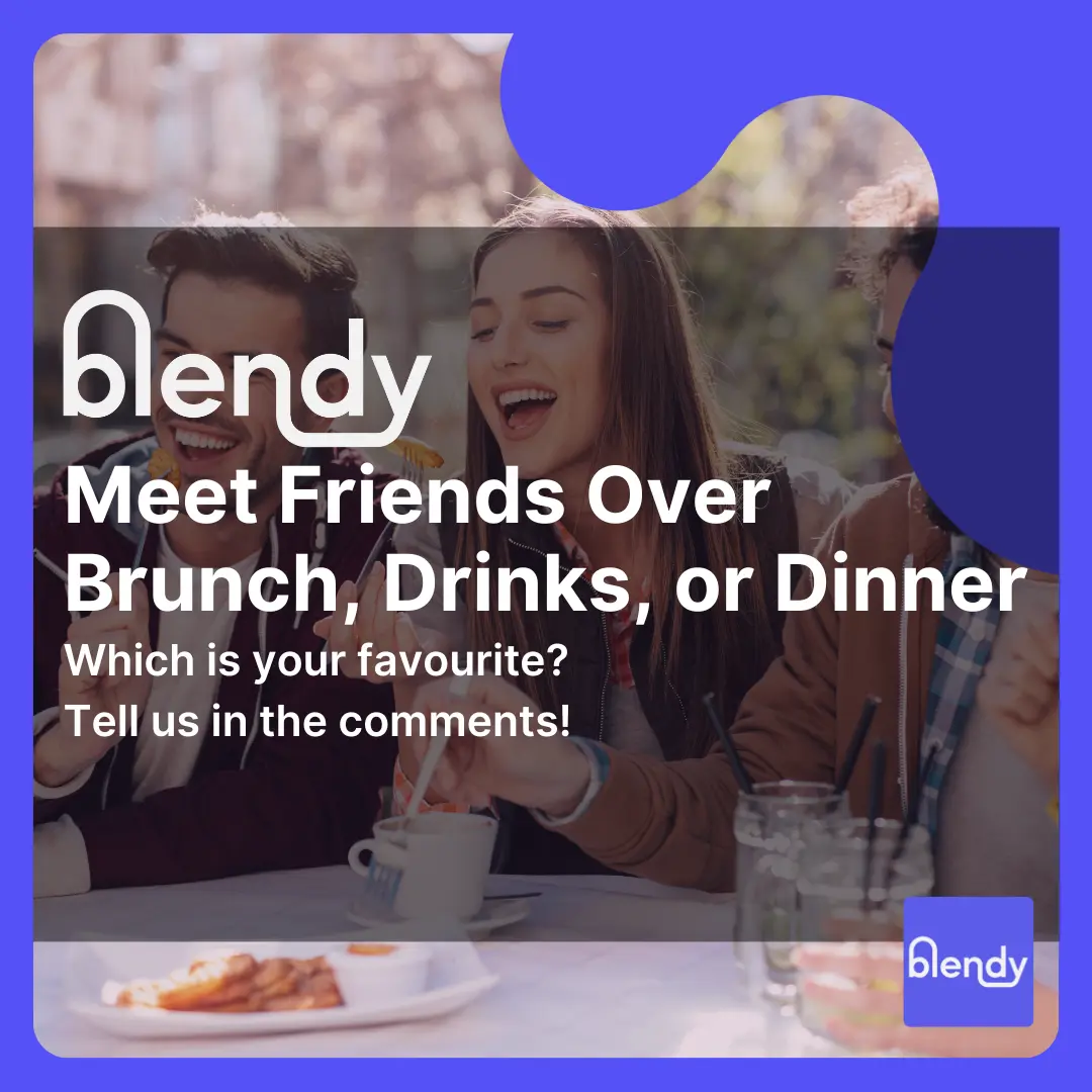 Meet new people with Blendy.
