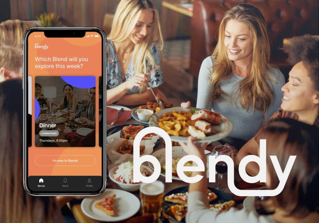 It is east to meet new people in London with Blendy.