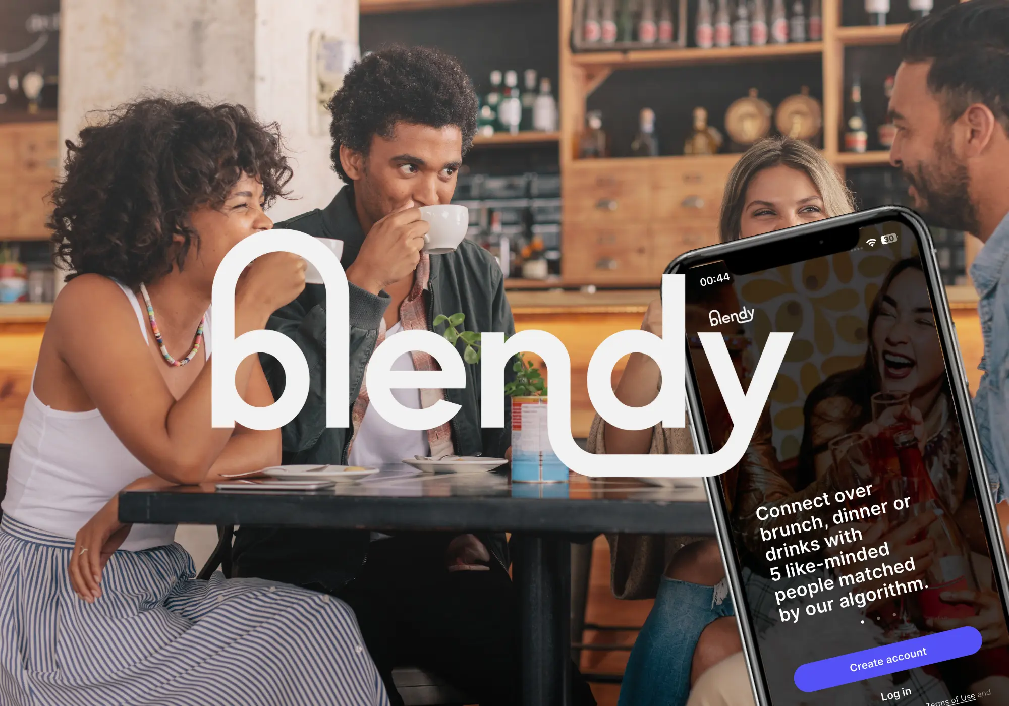 Meet new people with Blendy